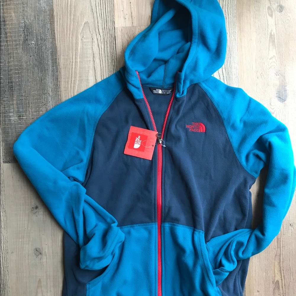The North Face | NWT Boys full zip fleece XL 18/20
